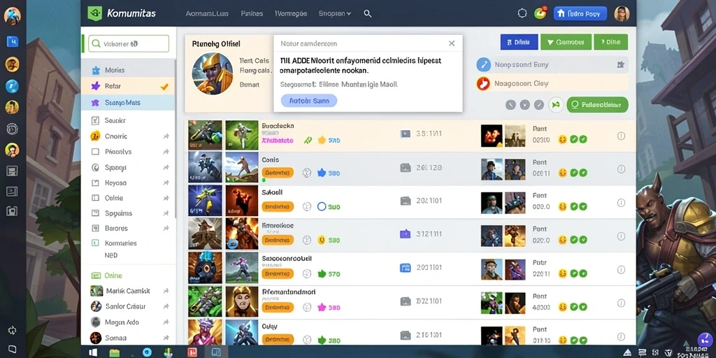 Fitur battle AFK yang memungkinkan kemajuan otomatis.