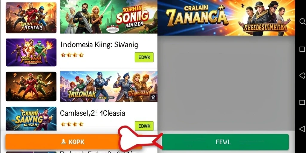 Mode multiplayer yang mendebarkan.