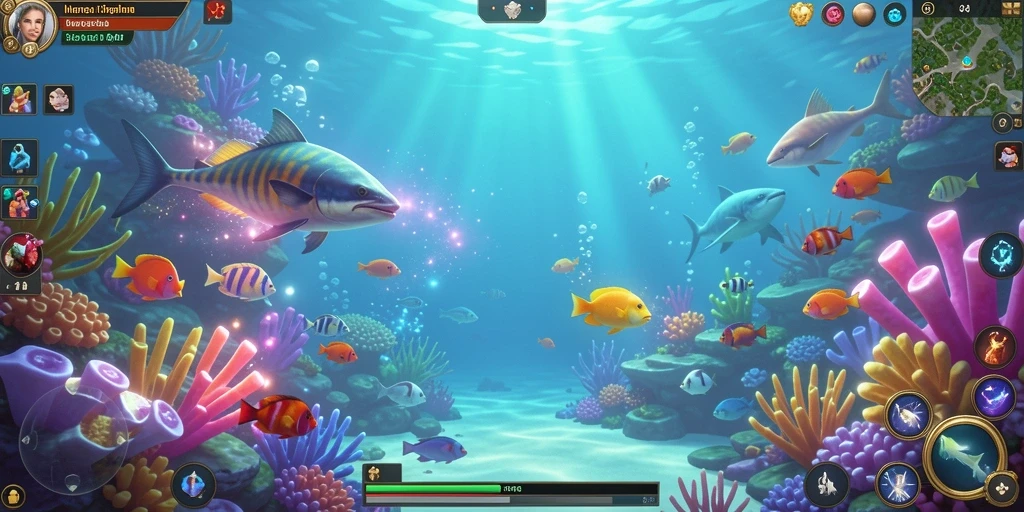 Screenshot memperlihatkan mode multiplayer yang sedang berlangsung.