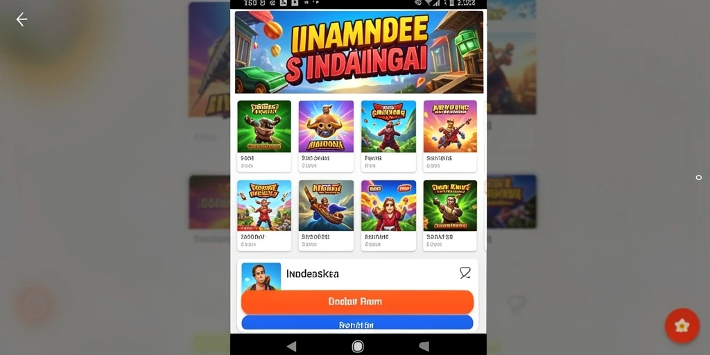 Pengguna sedang melakukan upgrade karakter.