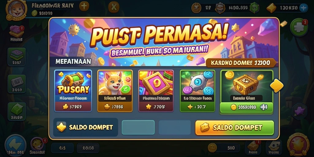 Karakter unik dengan kemampuan menarik.