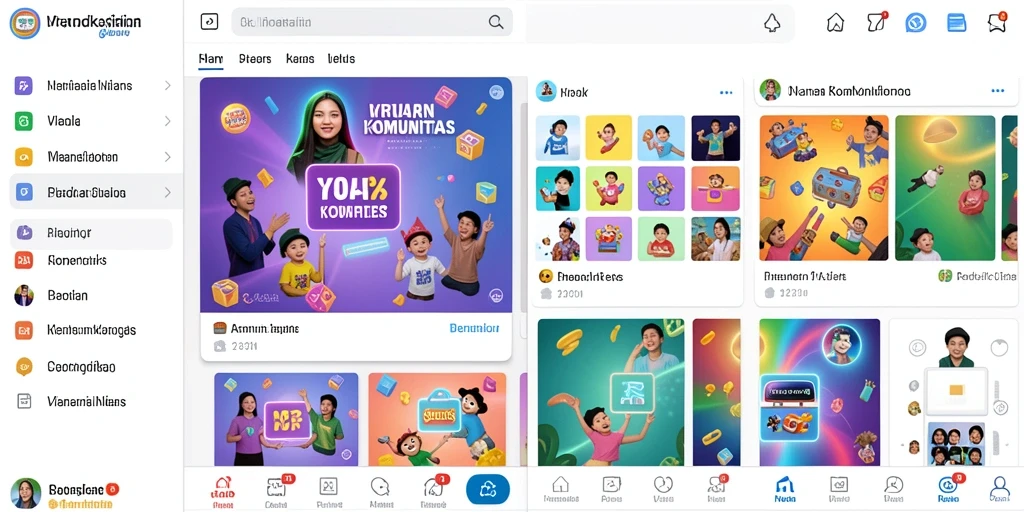 Fitur live chat untuk interaksi dengan pemain lain.