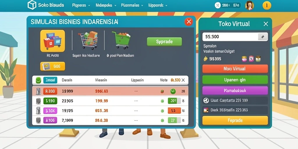 Antarmuka pengguna yang intuitif dan mudah digunakan.
