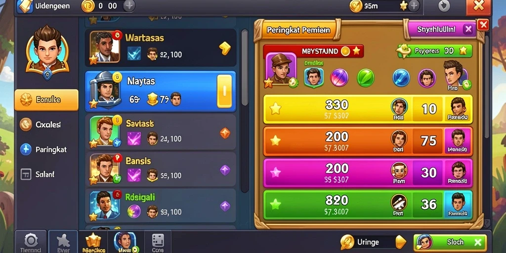 Tangkapan layar memperlihatkan misi yang harus diselesaikan.